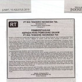 Pemberitahuan RUPS