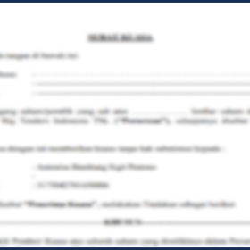 SURAT KUASA KEPADA KUASA INDEPENDEN RUPST & RUPSLB