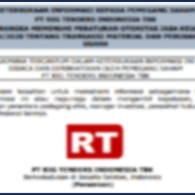 Keterbukaan Informasi atas Transaksi Material Perseroan tertanggal 3 Juni 2022